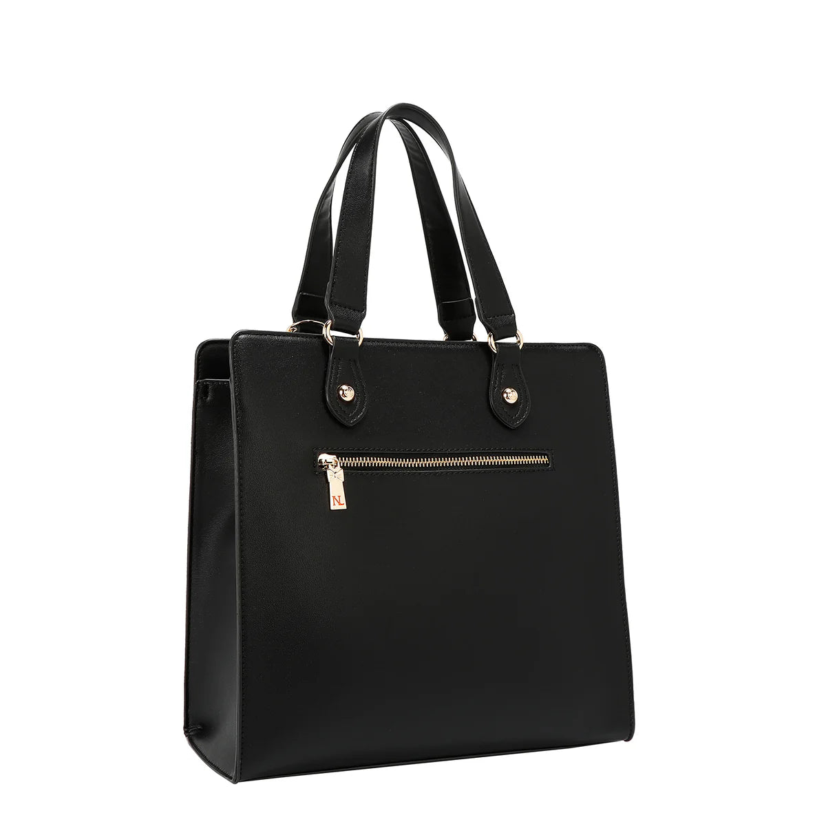 FLORAL POP TOTE BAG - FLO17473 BLACK / BLUE / GREEN / PINK / TAUPE