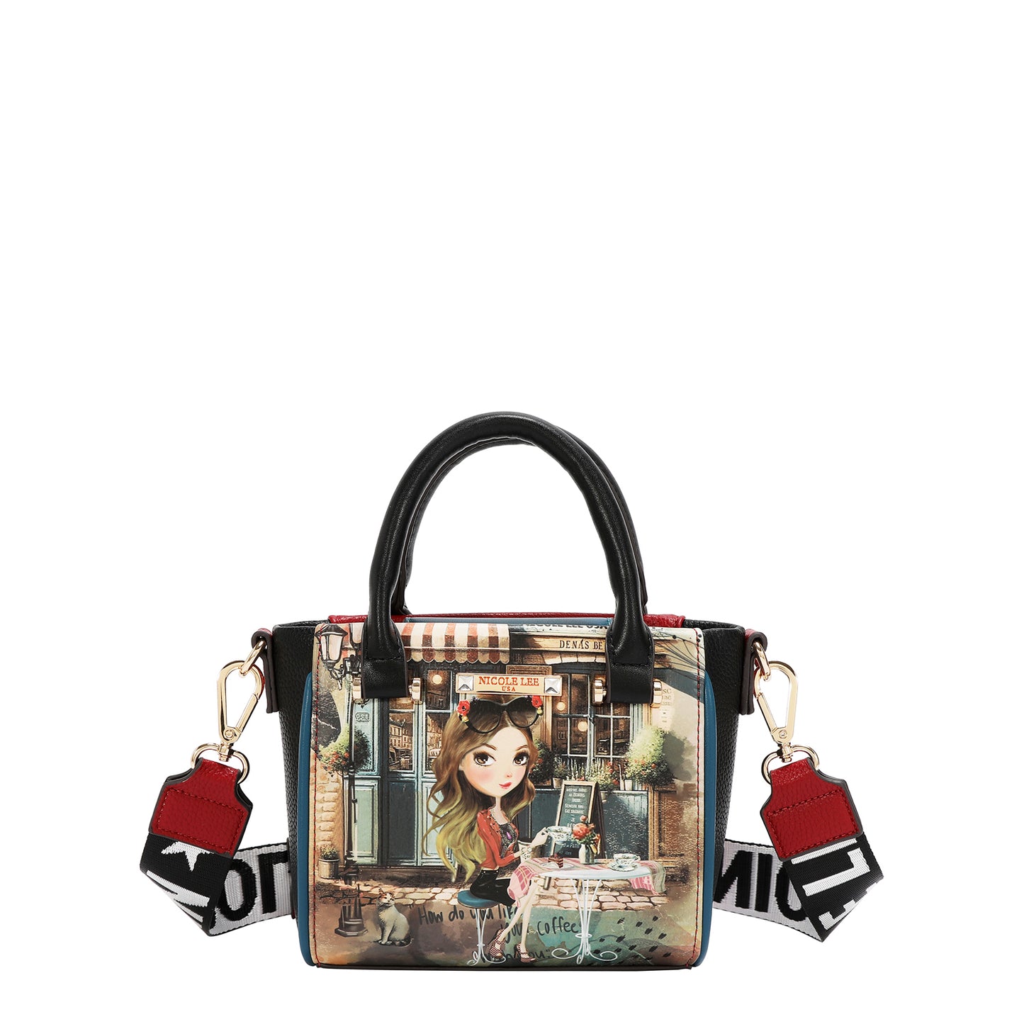2PC GIFT SET / MINI CROSSBODY AND POUCH - GFT17675 VIRTUAL FRIEND
