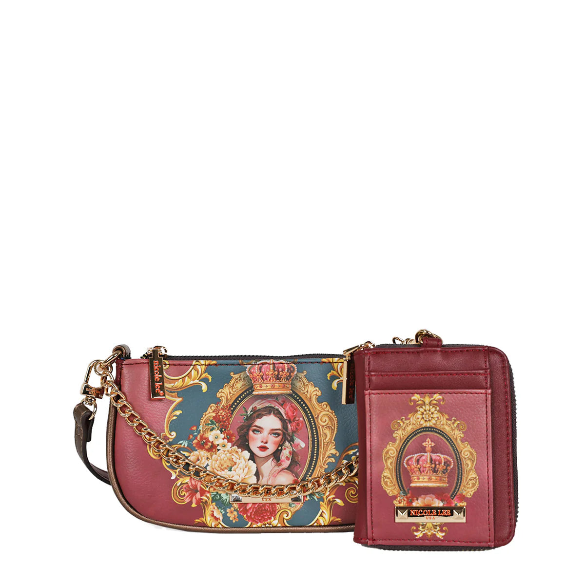 2 PIECE GIFT SET (Crossbody + Wallet) - GSET17119 BLIND DATE / AKIKO LA BELLEZA / LADIES NIGHT OUT / FAMILY YEARBOOK / THE QUEEN