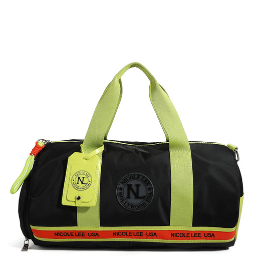 COLORBLOCK GYM DUFFEL - GYM17300 BLACK / BLUE