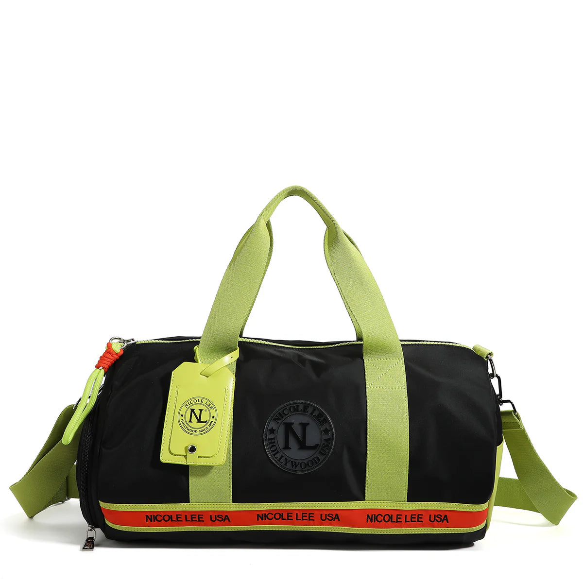 COLORBLOCK GYM DUFFEL - GYM17300 BLACK / BLUE