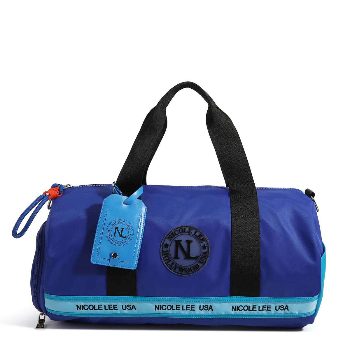 COLORBLOCK GYM DUFFEL - GYM17300 BLACK / BLUE