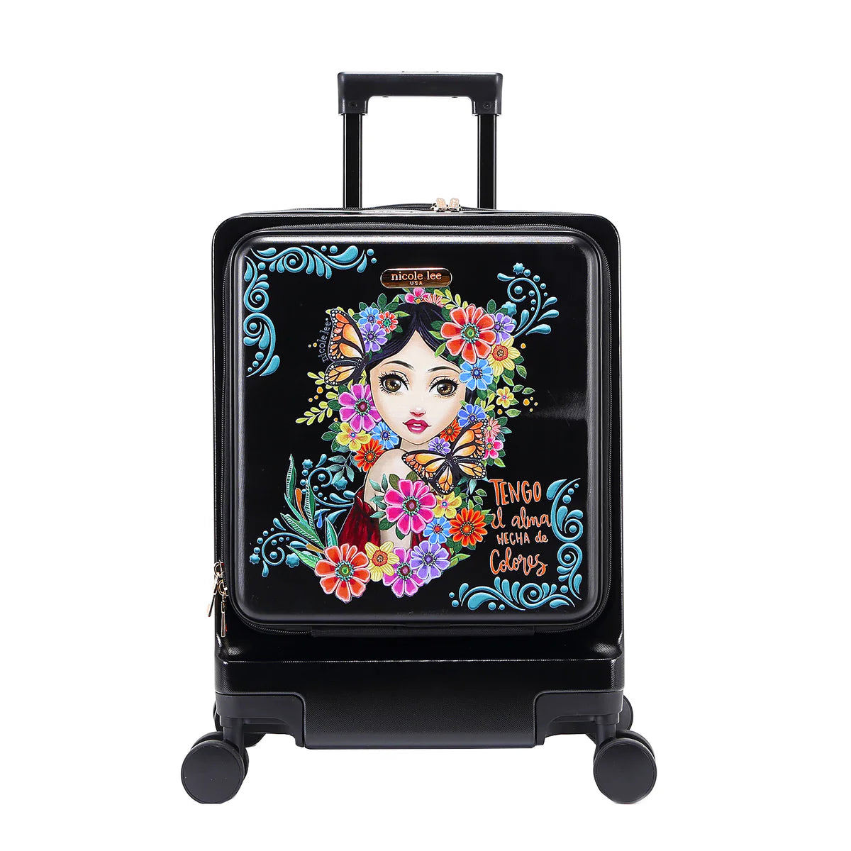 HARDSIDE CARRY-ON SUITCASE - HC1020 HEAVEN ON EARTH / SISTERS SECRET / ALMA DE COLORES