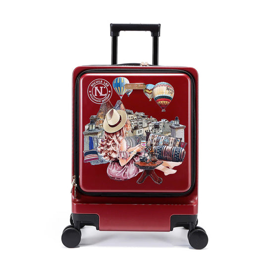 HARDSIDE CARRY-ON SUITCASE - HC1020 HEAVEN ON EARTH / SISTERS SECRET / ALMA DE COLORES