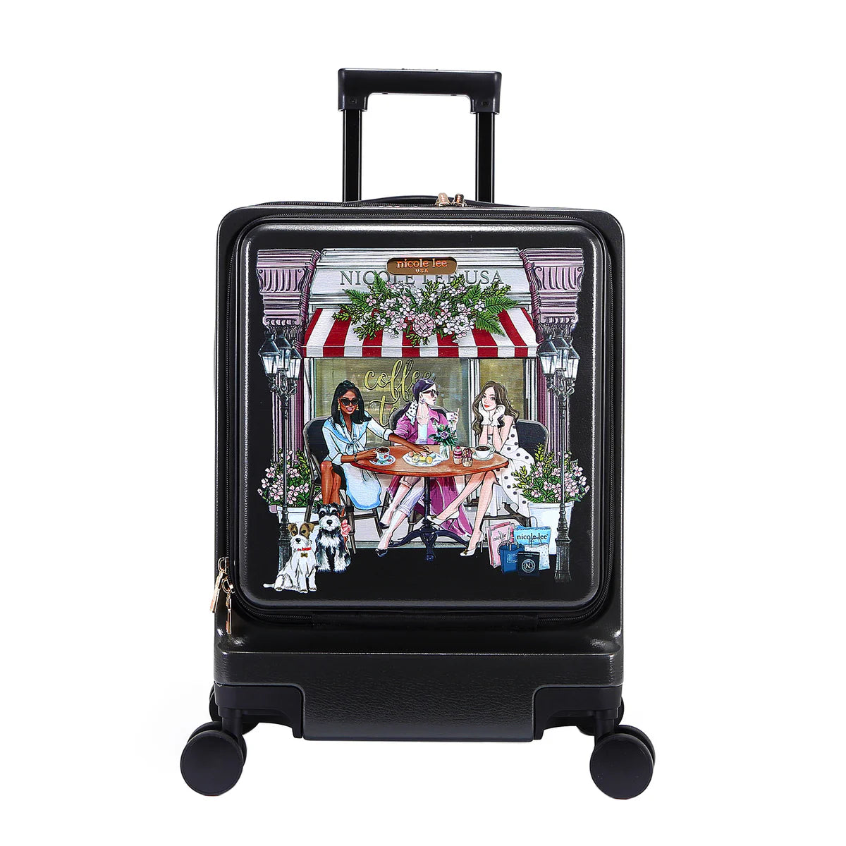 HARDSIDE CARRY-ON SUITCASE - HC1020 HEAVEN ON EARTH / SISTERS SECRET / ALMA DE COLORES