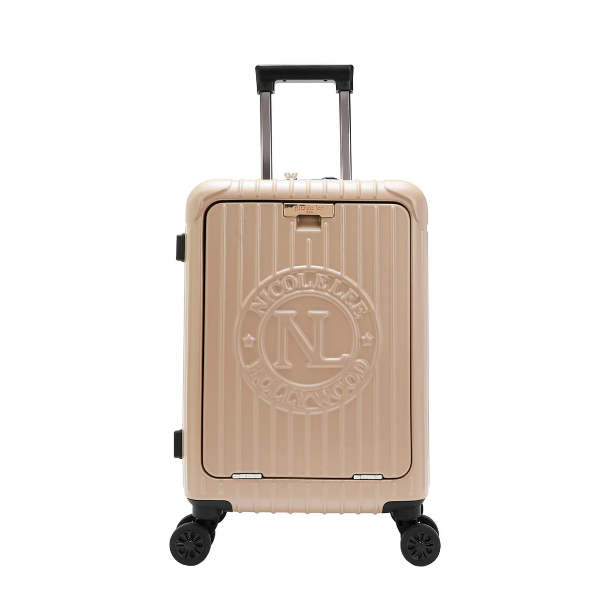 HARDSIDE NL CARRY-ON SUITCASE -  HC2020 PINK / BEIGE / WINE RED / BLACK / ICE BLUE