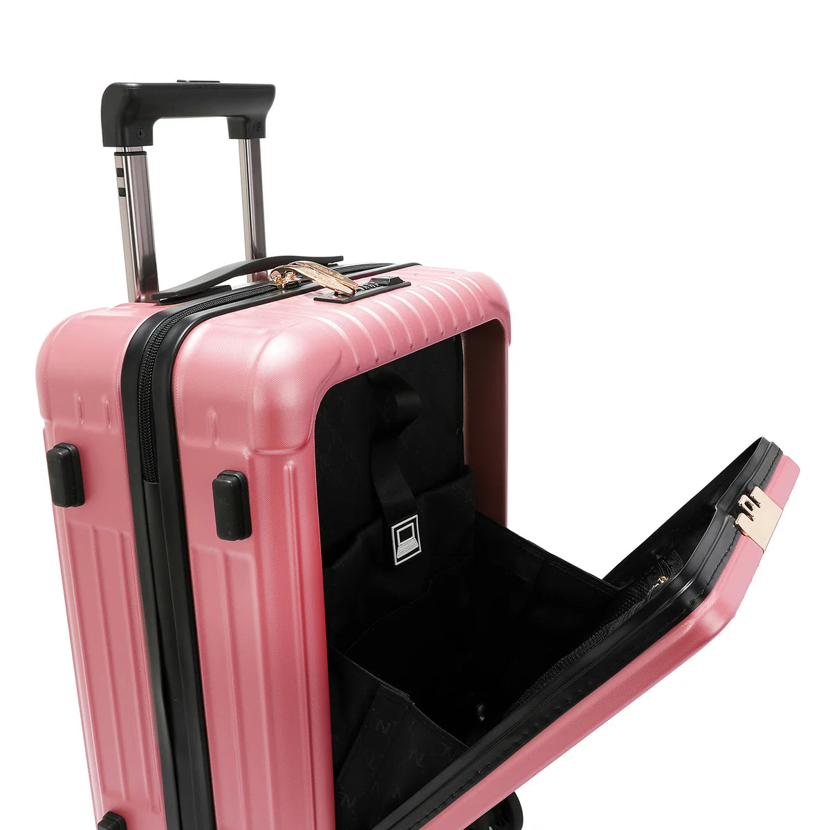 HARDSIDE NL CARRY-ON SUITCASE -  HC2020 PINK / BEIGE / WINE RED / BLACK / ICE BLUE