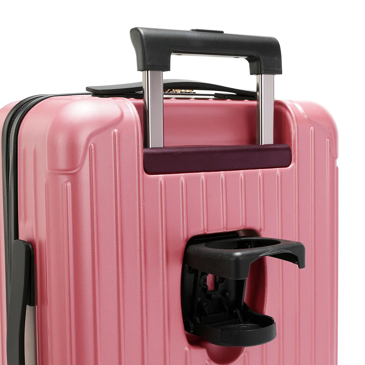 HARDSIDE NL CARRY-ON SUITCASE -  HC2020 PINK / BEIGE / WINE RED / BLACK / ICE BLUE