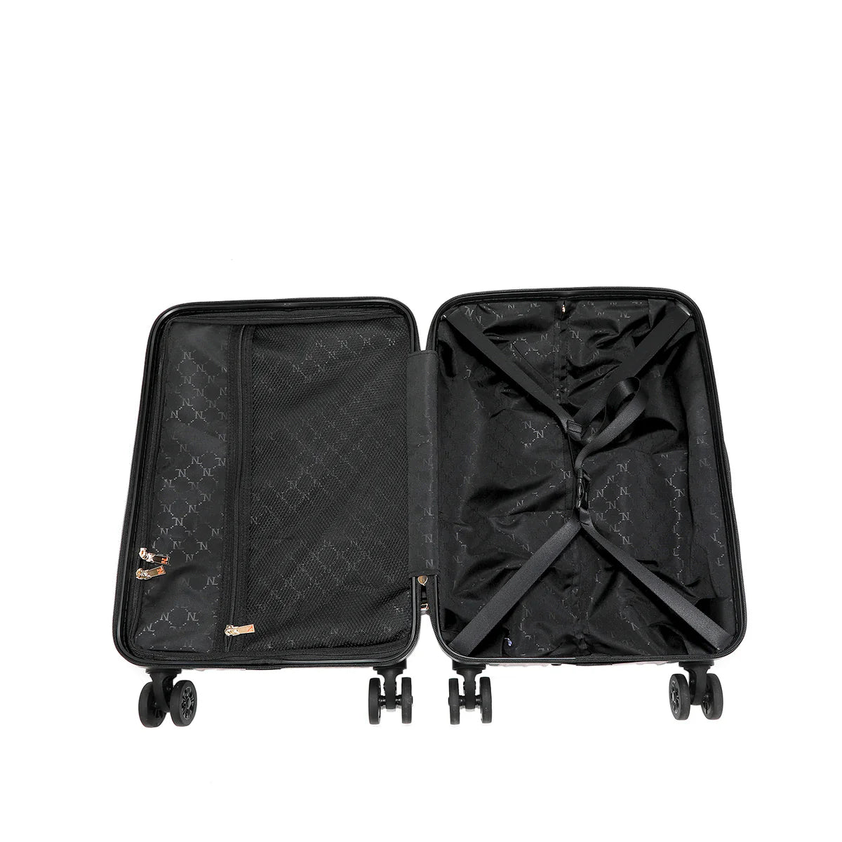 HARDSIDE NL CARRY-ON SUITCASE -  HC2020 PINK / BEIGE / WINE RED / BLACK / ICE BLUE