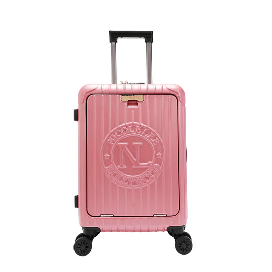HARDSIDE NL CARRY-ON SUITCASE -  HC2020 PINK / BEIGE / WINE RED / BLACK / ICE BLUE