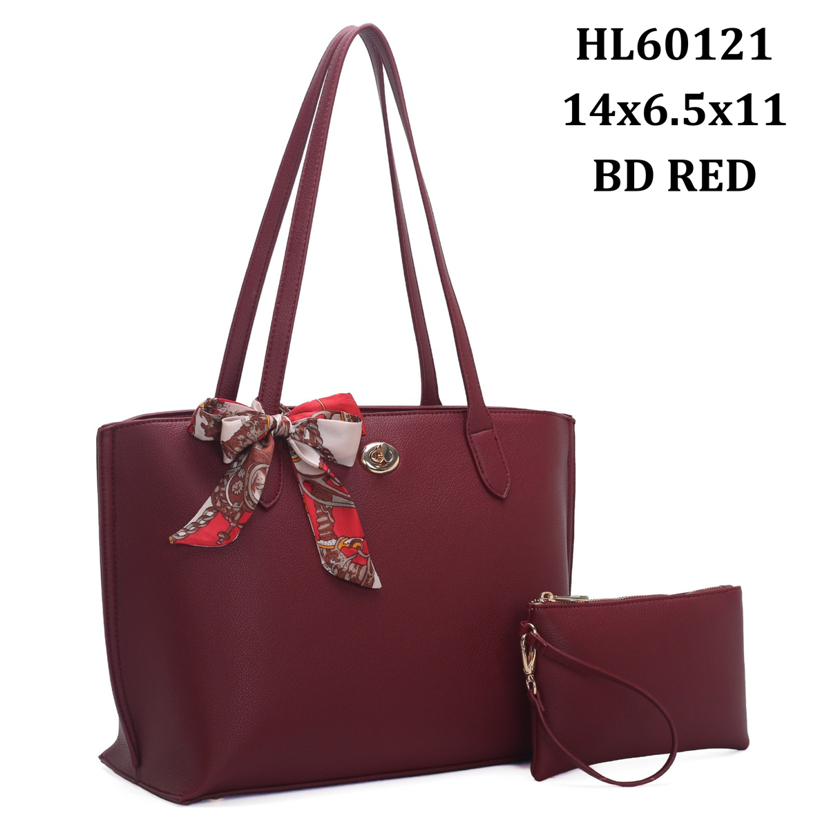 HL60121 Tote Bag Set  2 in 1 W/Wallet