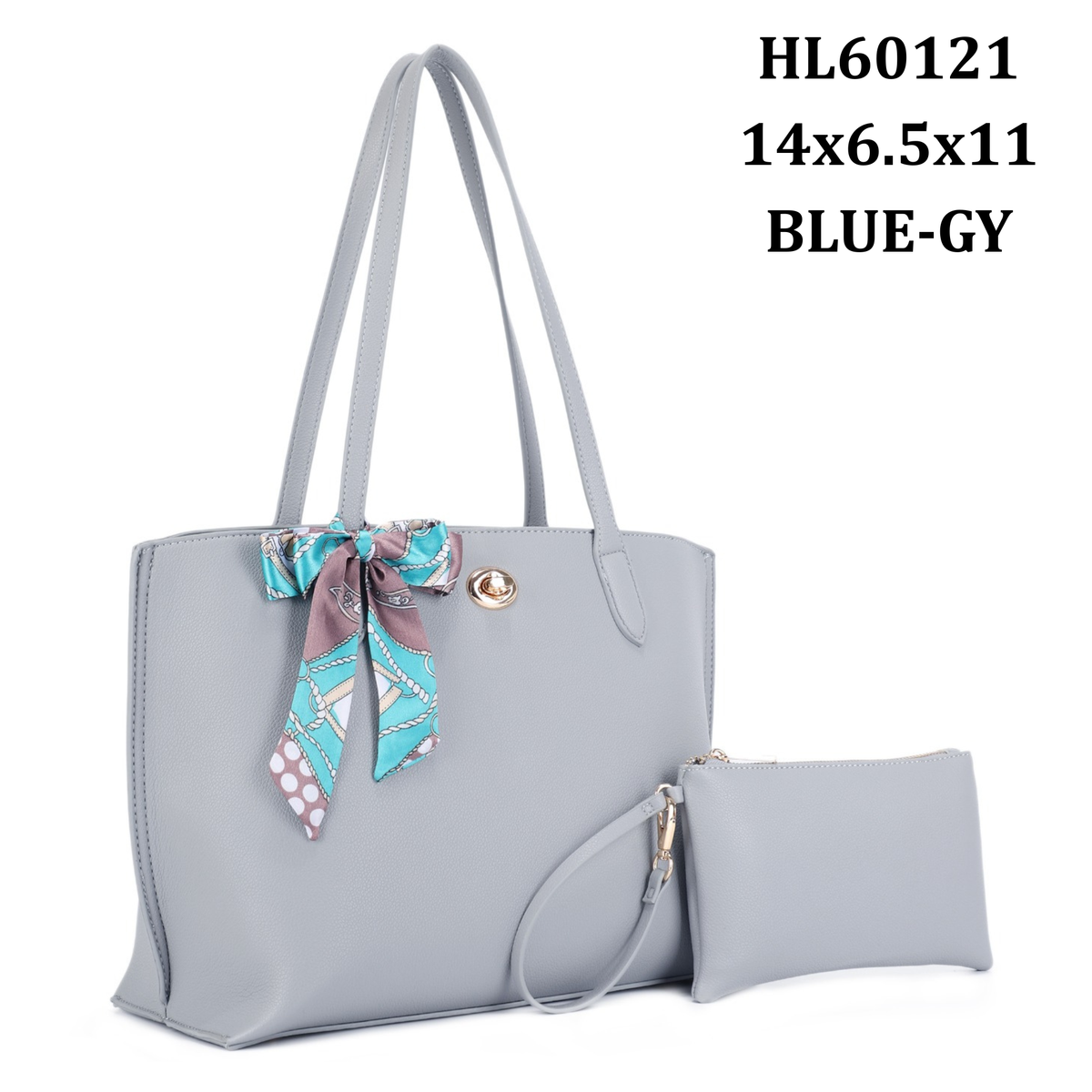 HL60121 Tote Bag Set  2 in 1 W/Wallet