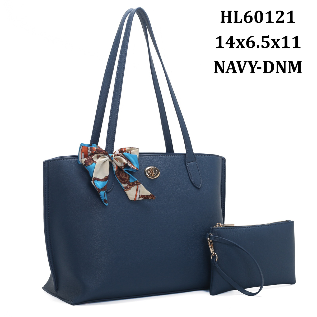HL60121 Tote Bag Set  2 in 1 W/Wallet