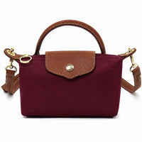 HM781 Nylon Flap Crossbody Bag