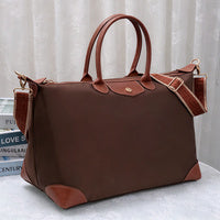HM786 Nylon Flap Overnight Duffle Bag