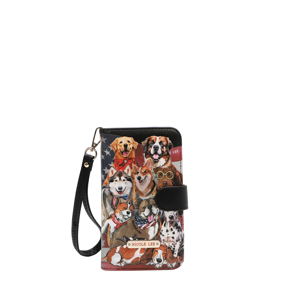 NL SIGNATURE PHONE CASE AND WALLET WRISTLET - HP6617 VIRTUAL FRIEND