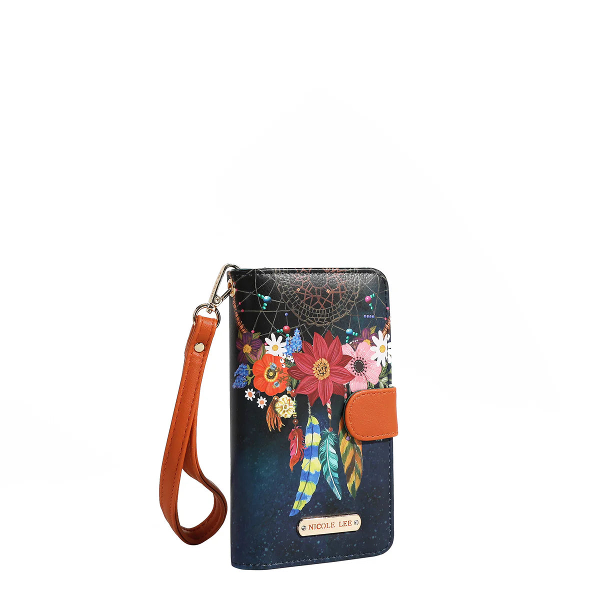 NL SIGNATURE PHONE CASE AND WALLET WRISTLET - HP6617 VIRTUAL FRIEND
