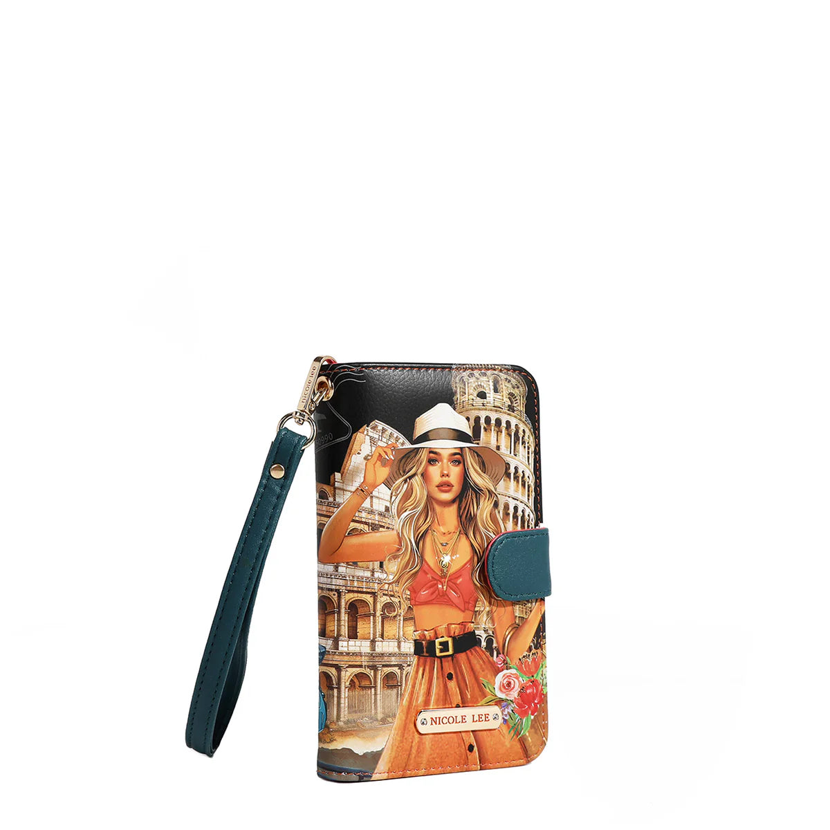 NL SIGNATURE PHONE CASE AND WALLET WRISTLET - HP6617 VIRTUAL FRIEND
