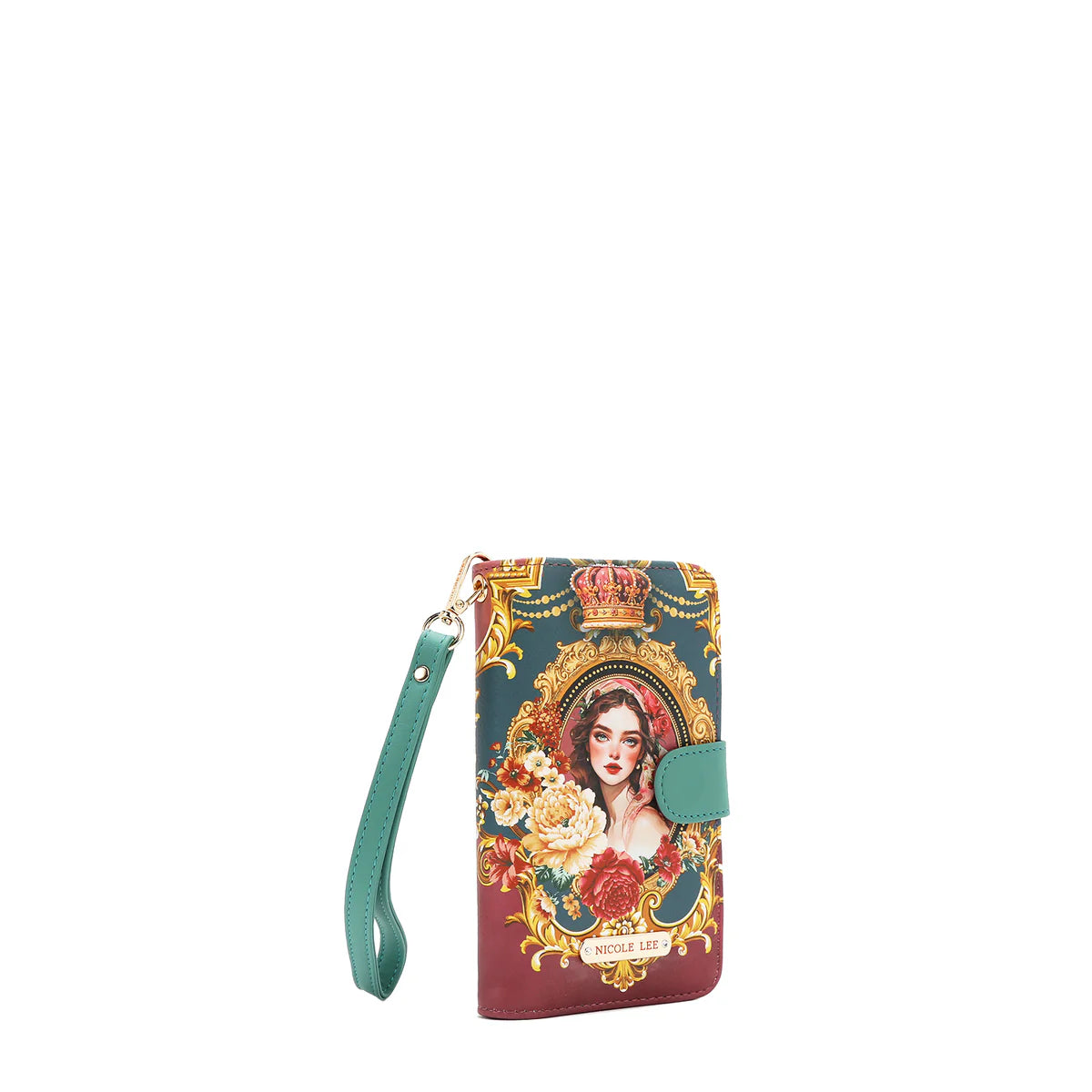 NL SIGNATURE PHONE CASE AND WALLET WRISTLET - HP6617 VIRTUAL FRIEND