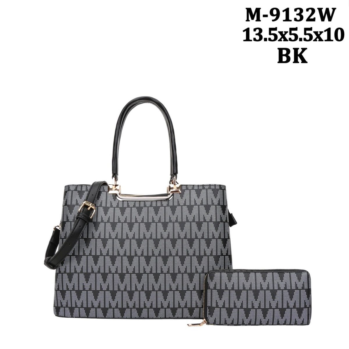 M-9132-W 2 in 1 Classic Monogram Set