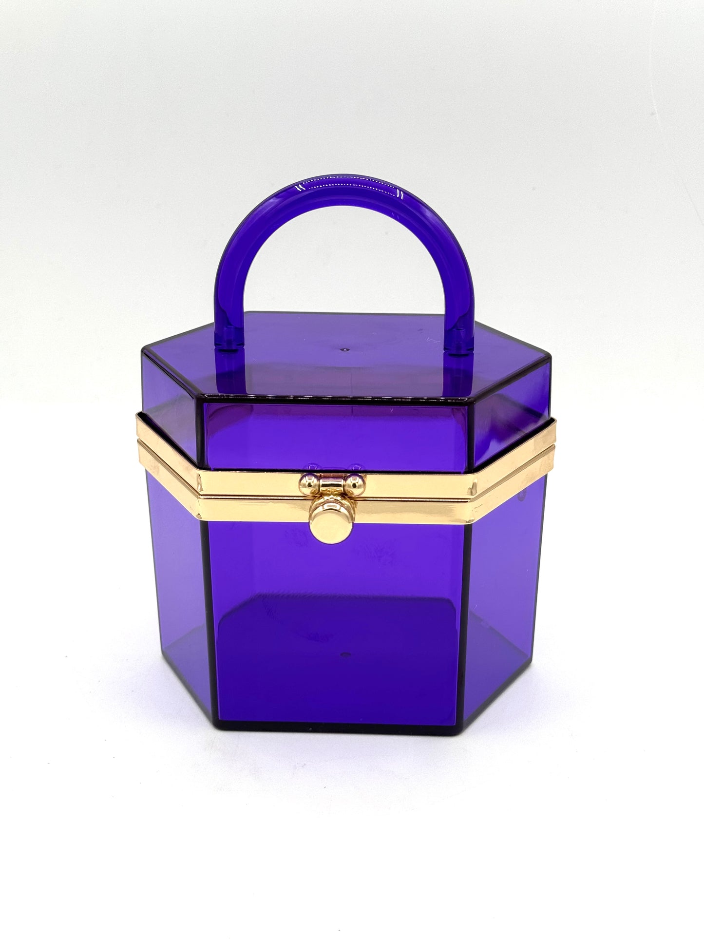2047 Hard Case Acrylic Mini TRANSPARENT CROSSBODY BAG