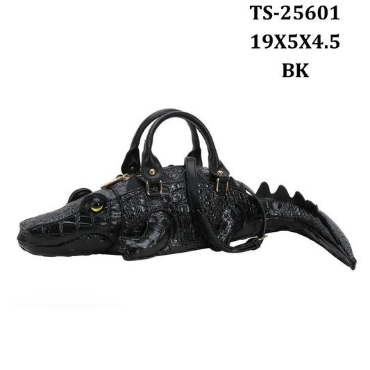Funny Crocodile Shaped Shoulder Bag PTS-25601