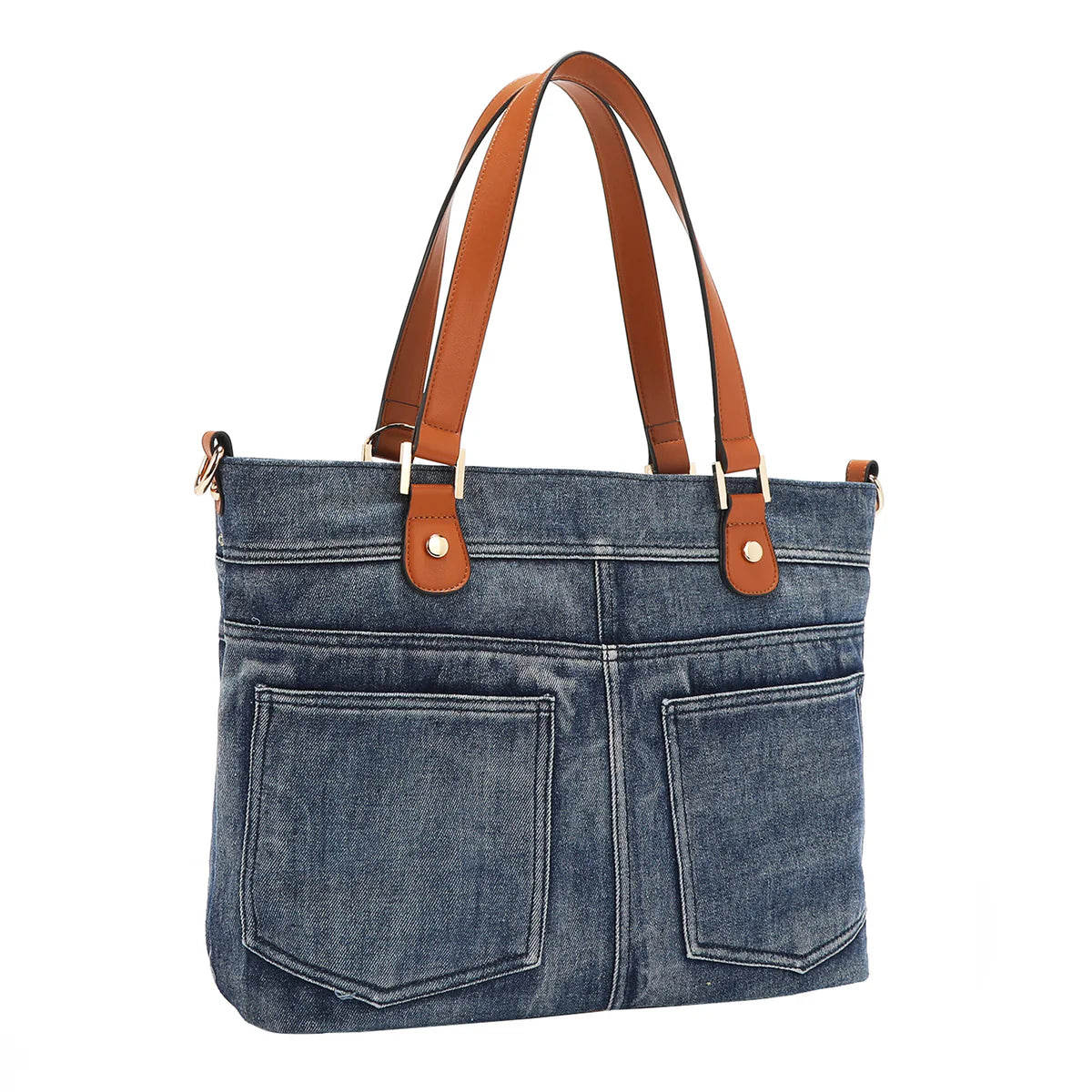 SOFIA MONTANA DENIM SHOPPER BAG - JS17027 SOFIA MONTANA