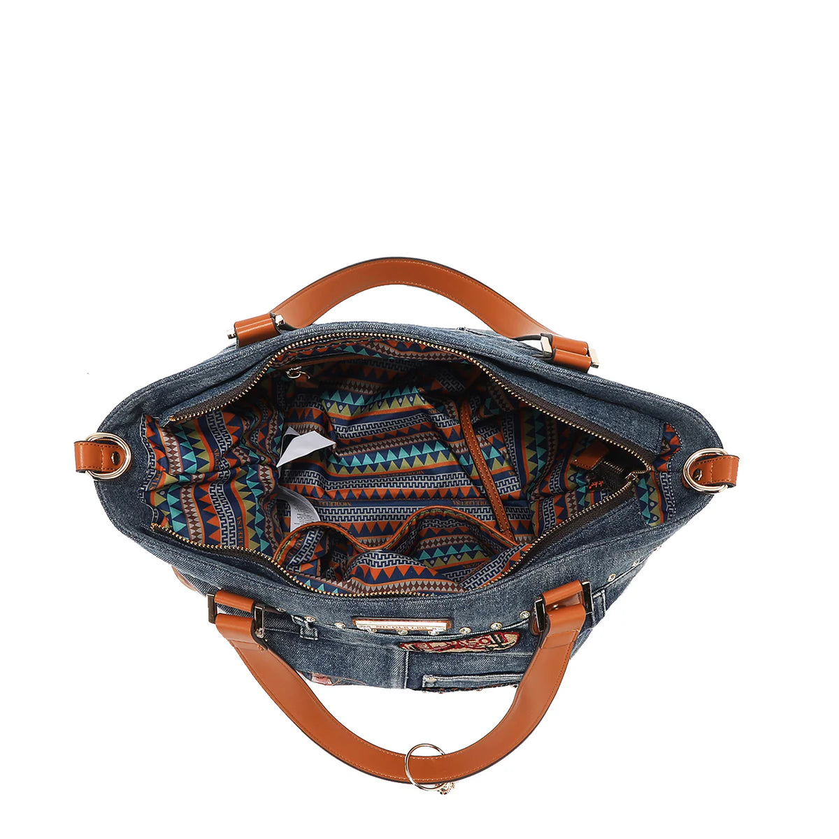 SOFIA MONTANA DENIM SHOPPER BAG - JS17027 SOFIA MONTANA