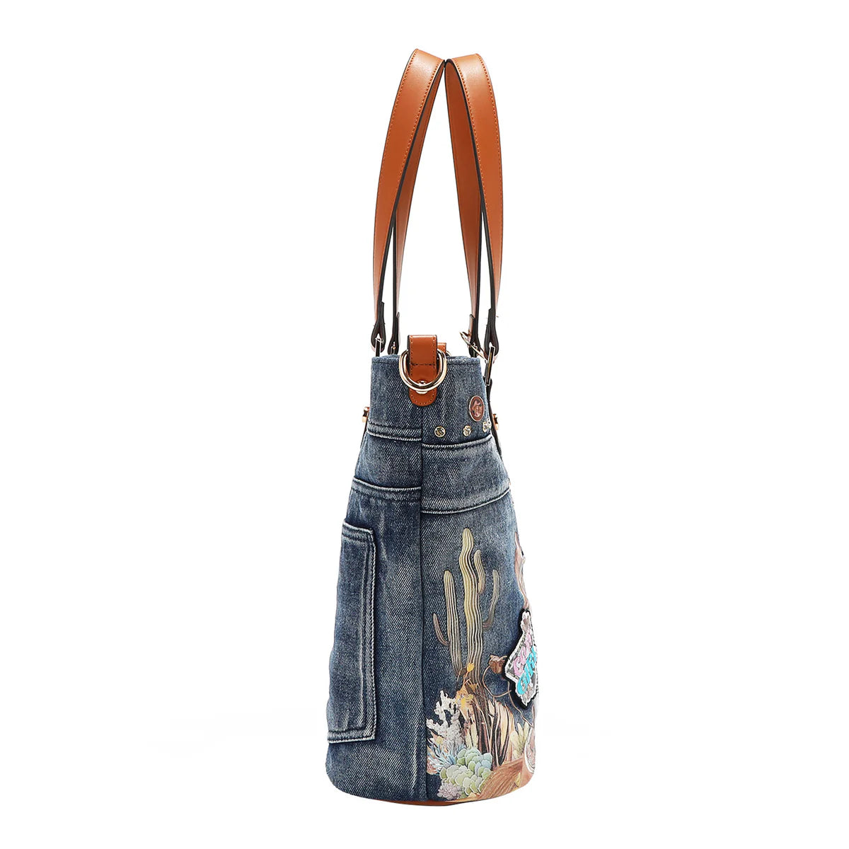 SOFIA MONTANA DENIM SHOPPER BAG - JS17027 SOFIA MONTANA