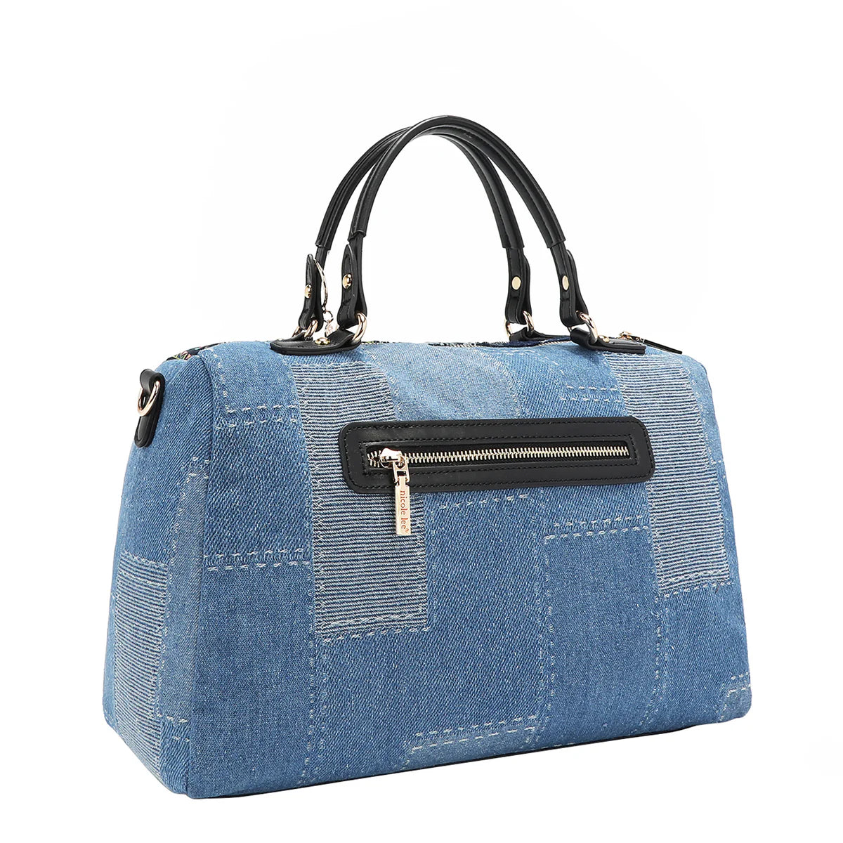 BOSQUE DE AMOR DENIM BOSTON BAG - JS17031 BOSQUE DE AMOR