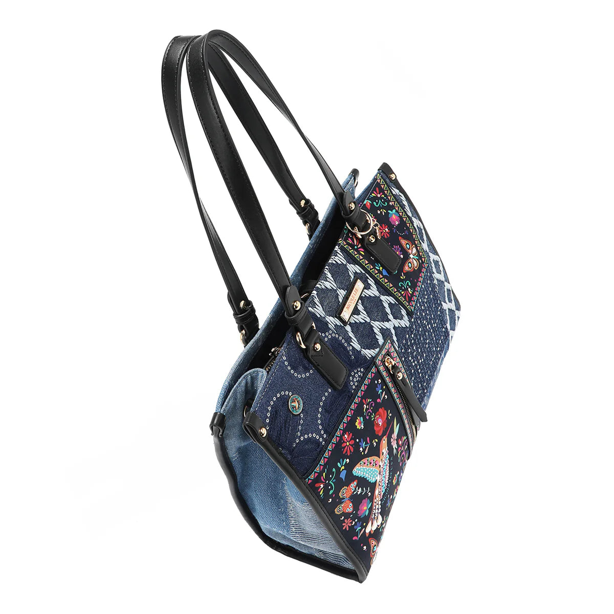 BOSQUE DE AMOR DENIM TOTE BAG -  JS17035 BOSQUE DE AMOR