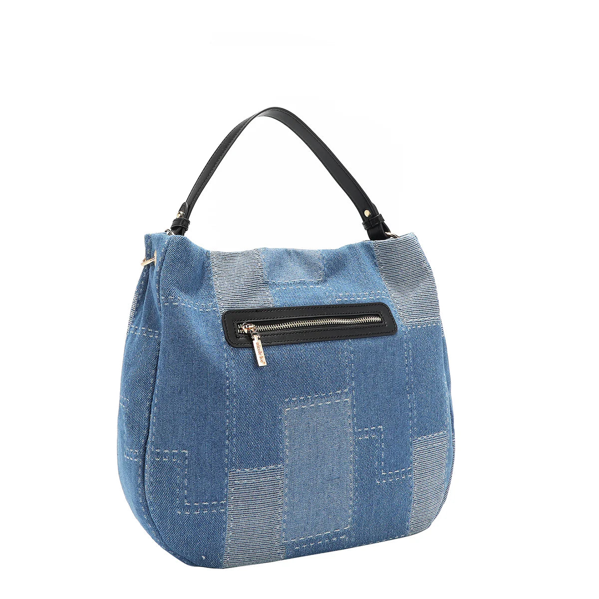 BOSQUE DE AMOR DENIM HOBO BAG - JS17036 BOSQUE DE AMOR