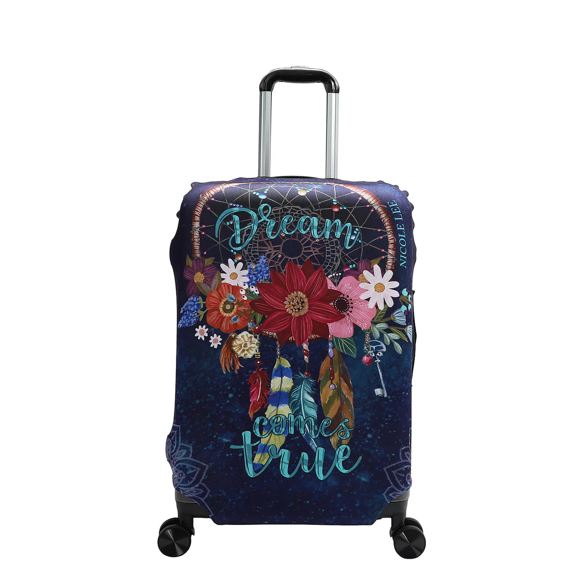 LUGGAGE COVER - LGC7809 MARTHA TRAVELS ITALY S / VIOLET BLOSSOM / SUN AND SAND / QUEEN CLEOPATRA / DREAM COMES TRUE