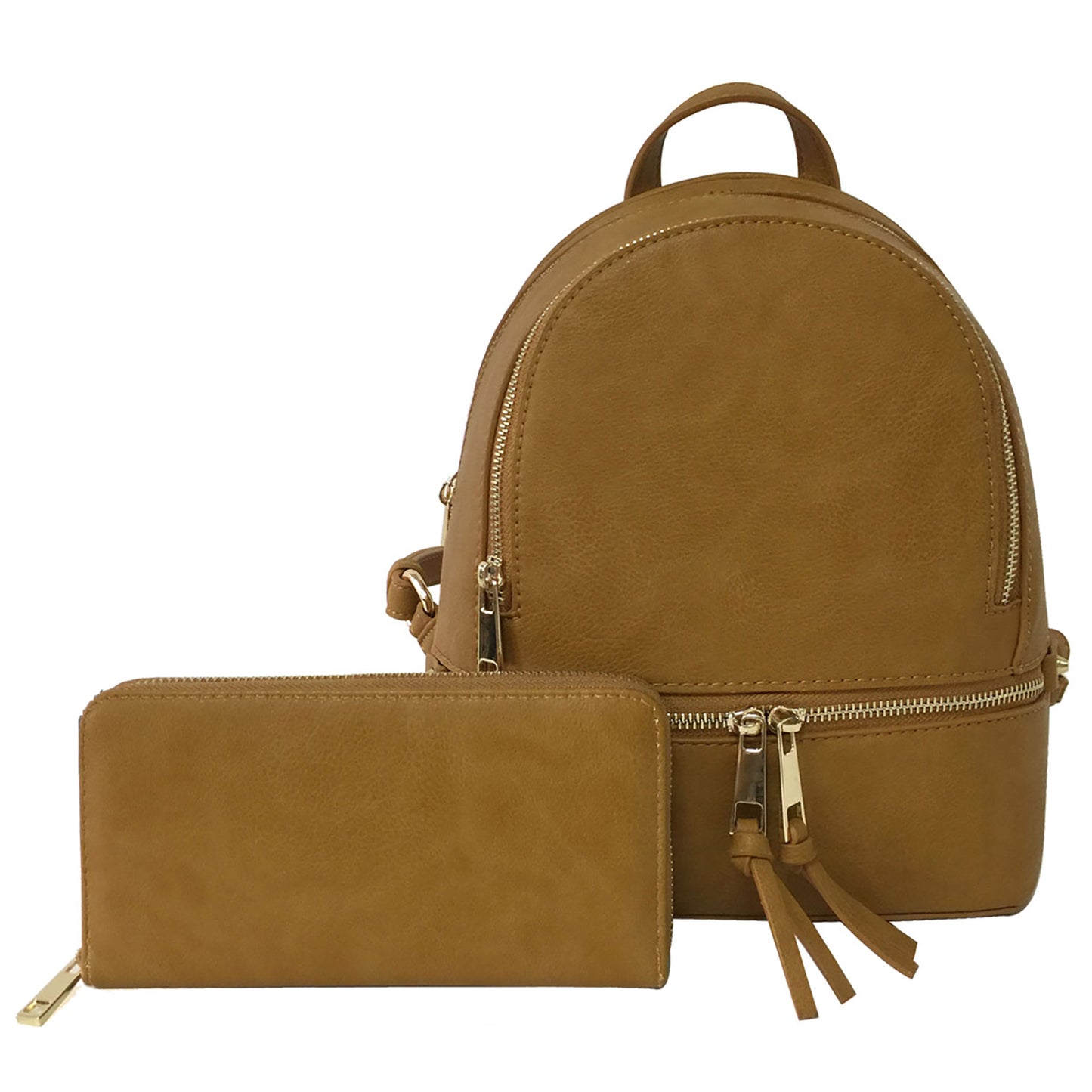 LP1082 Fashion Zipper Classic Backpack &amp; Walle