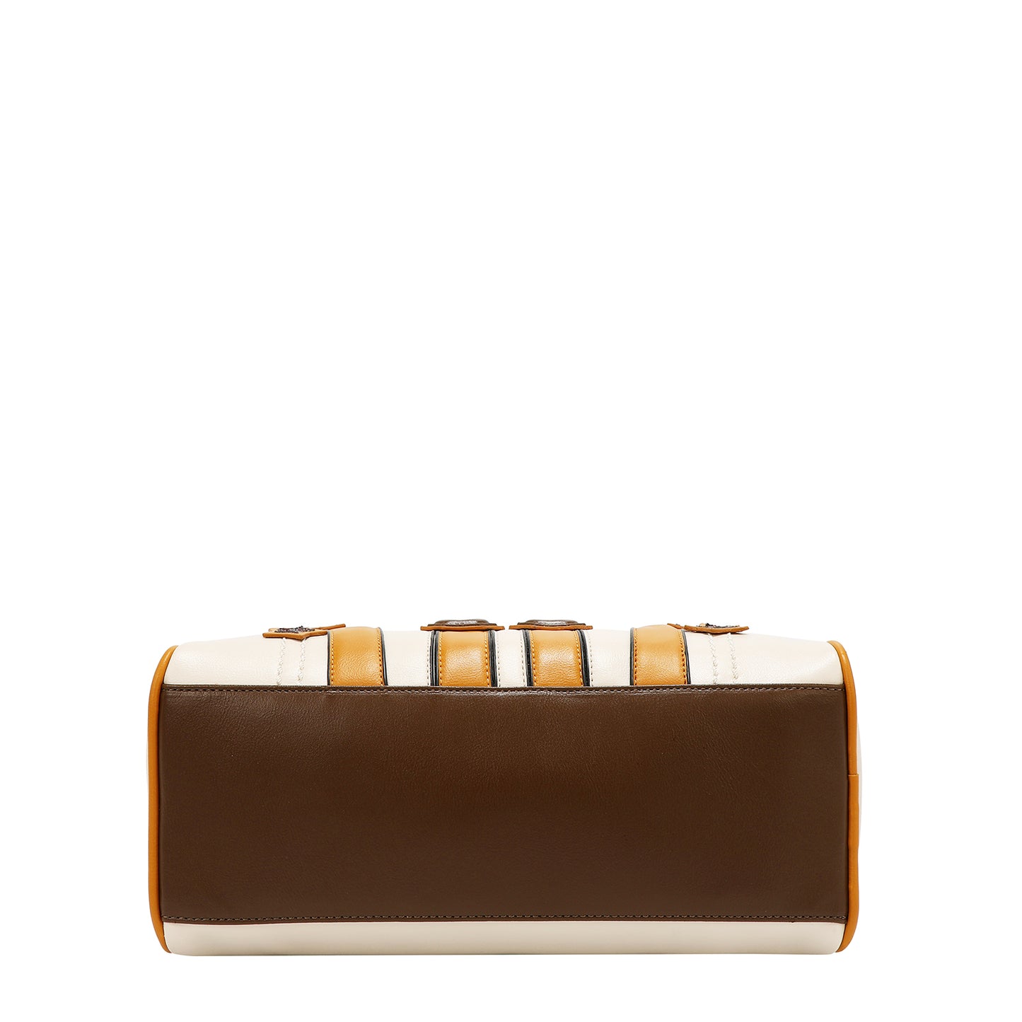 VARSITY DOME BAG - NK13017 WHITE / RED / BEIGE