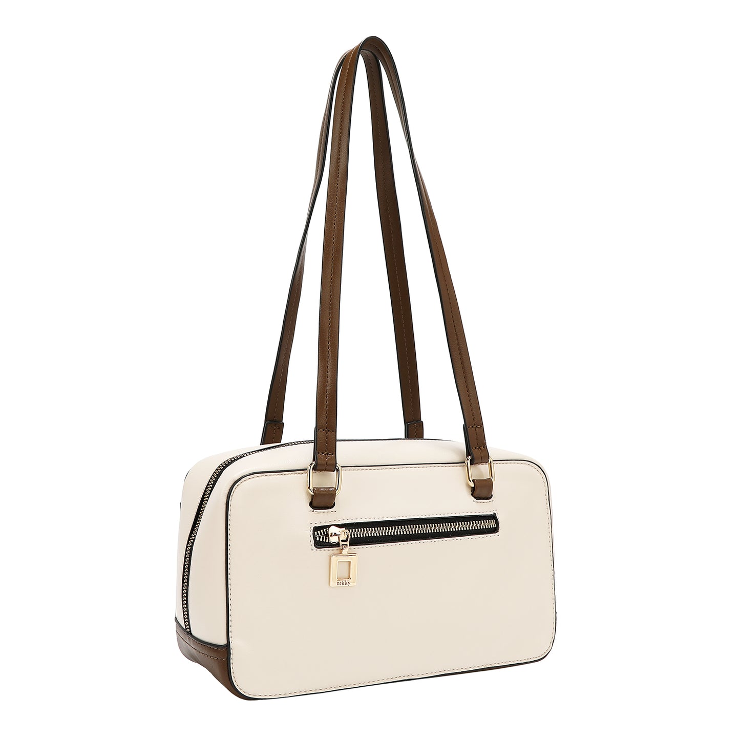 VARSITY SHOULDER BAG - NK13019 RED / BEIGE / WHITE