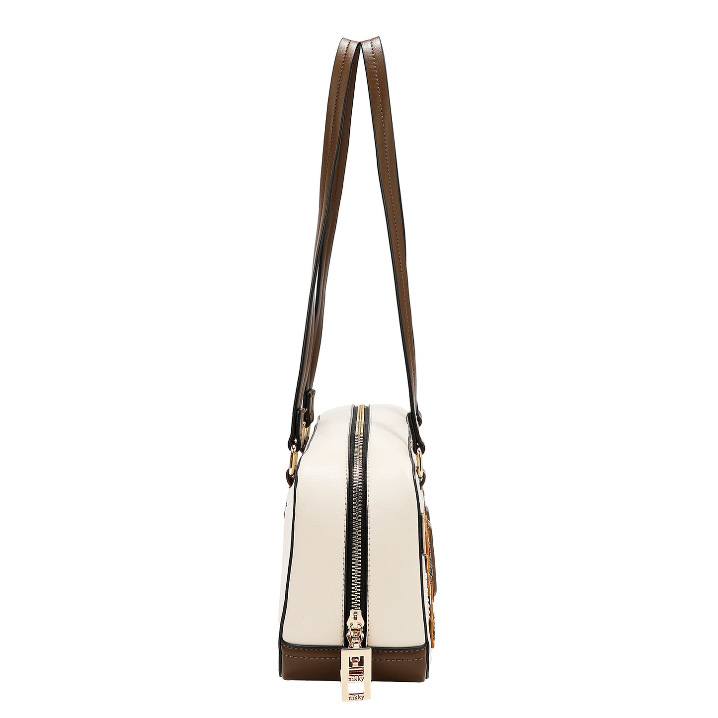 VARSITY CROSSBODY BAG - NK13018 RED / BEIGE / WHITE