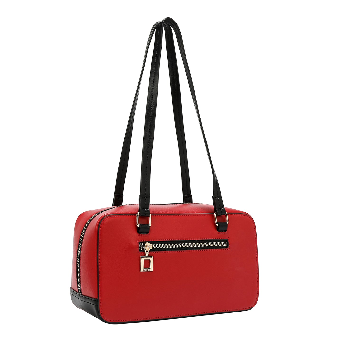 VARSITY SHOULDER BAG - NK13019 RED / BEIGE / WHITE