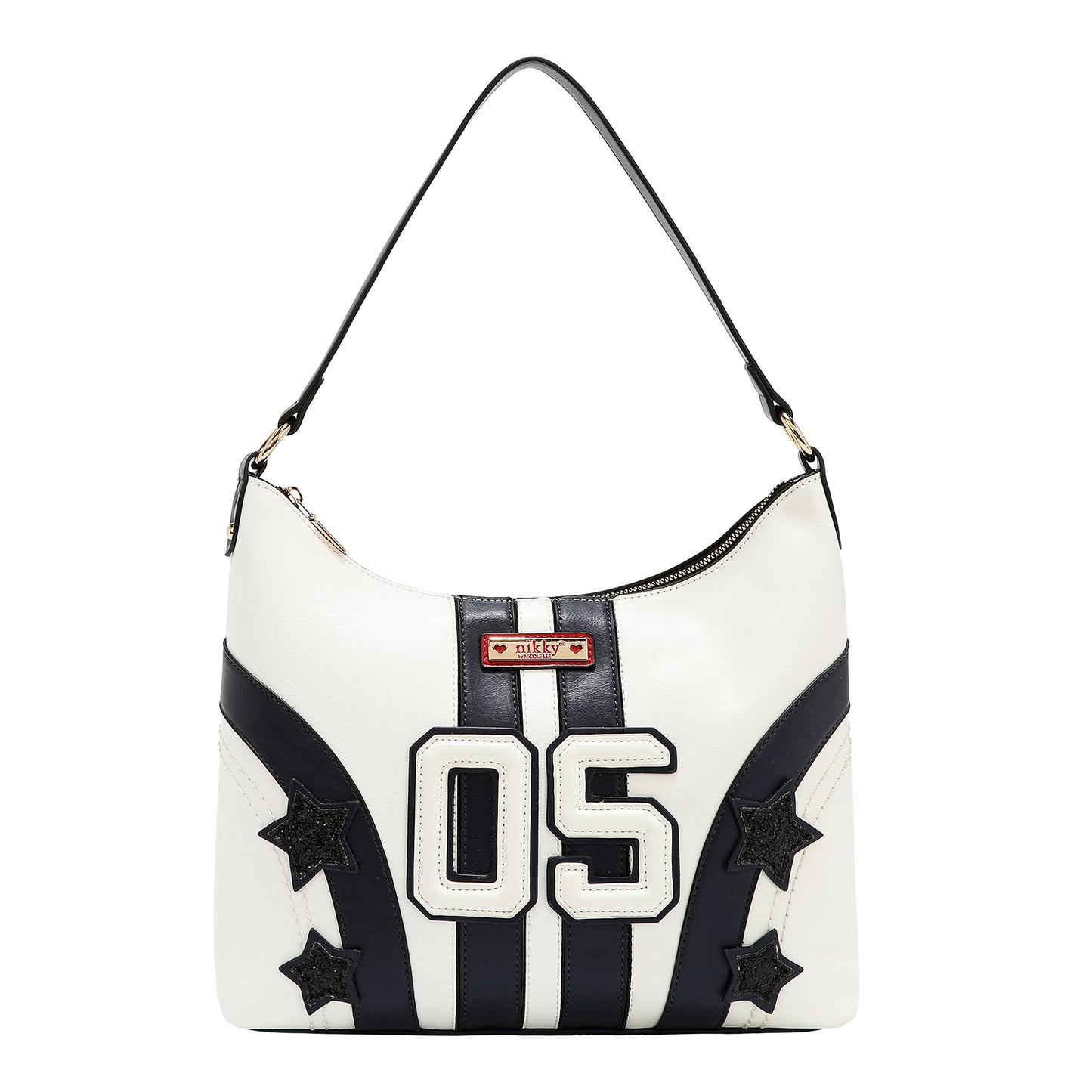 VARSITY TOTE BAG - NK13020 RED / WHITE / BEIGE