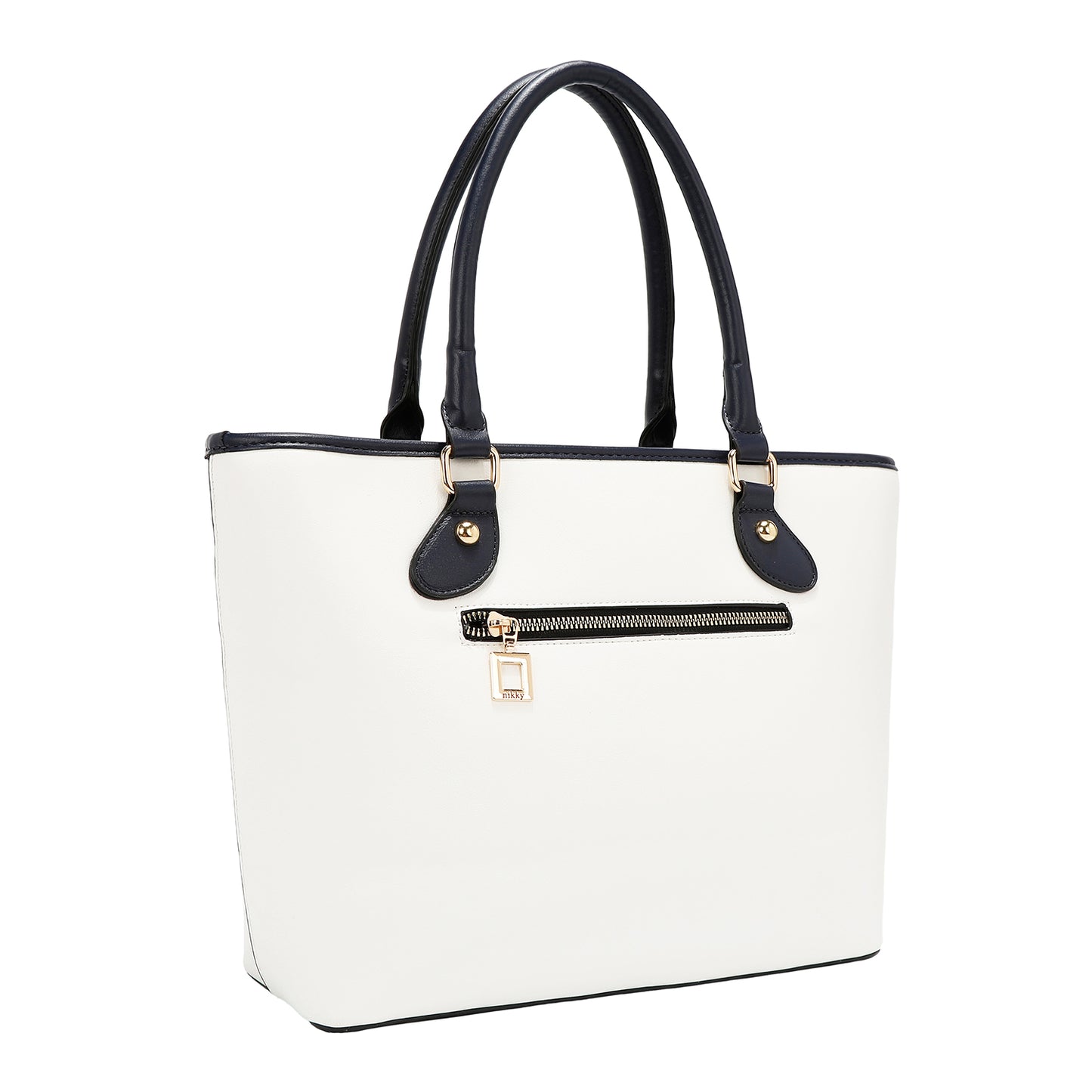 VARSITY SHOPPER BAG - NK13021 RED / WHITE / BEIGE