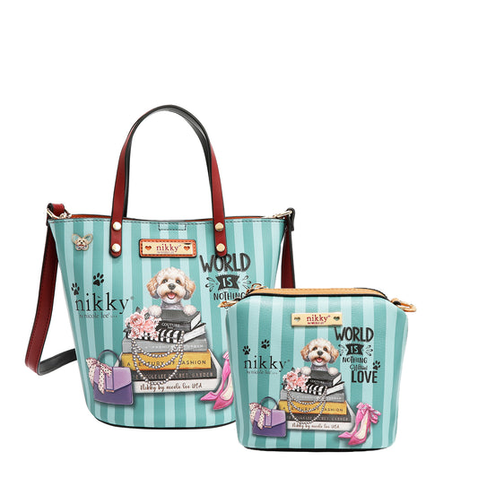 MEANT TO LOVE YOU 2PCS SMALL BUCKET BAG - NK13027 MEANT TO LOVE YOU