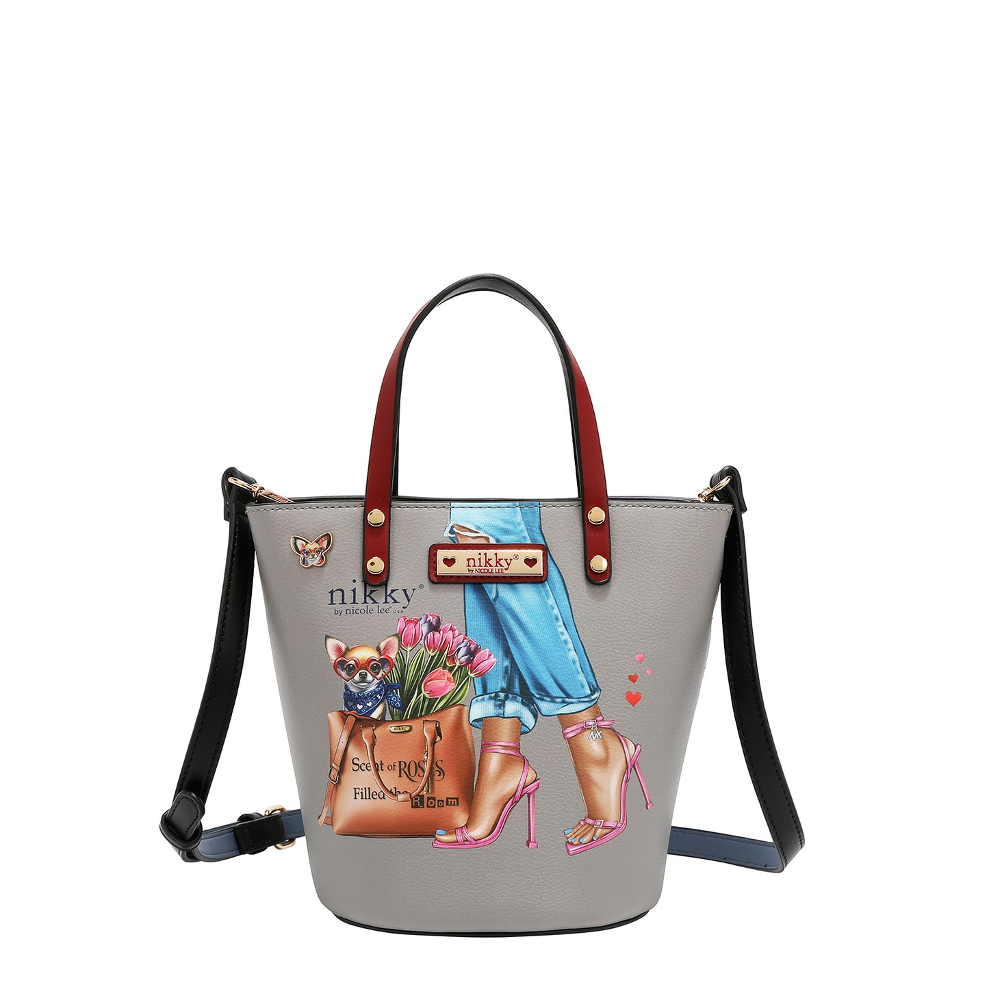 ESSENCE OF YOU 2PC SMALL BUCKET BAG - NK13032 ESSENCE OF YOU