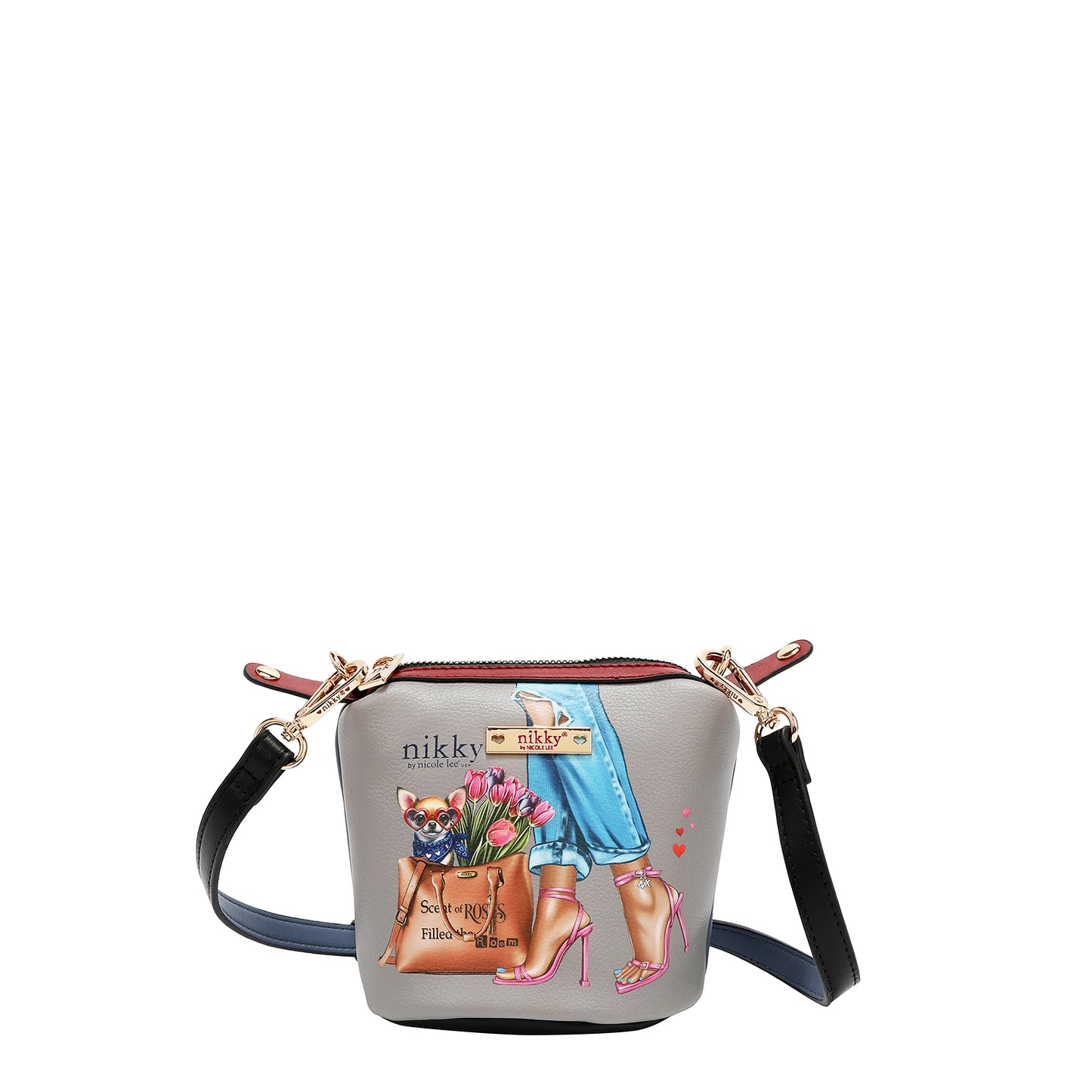 ESSENCE OF YOU 2PC SMALL BUCKET BAG - NK13032 ESSENCE OF YOU