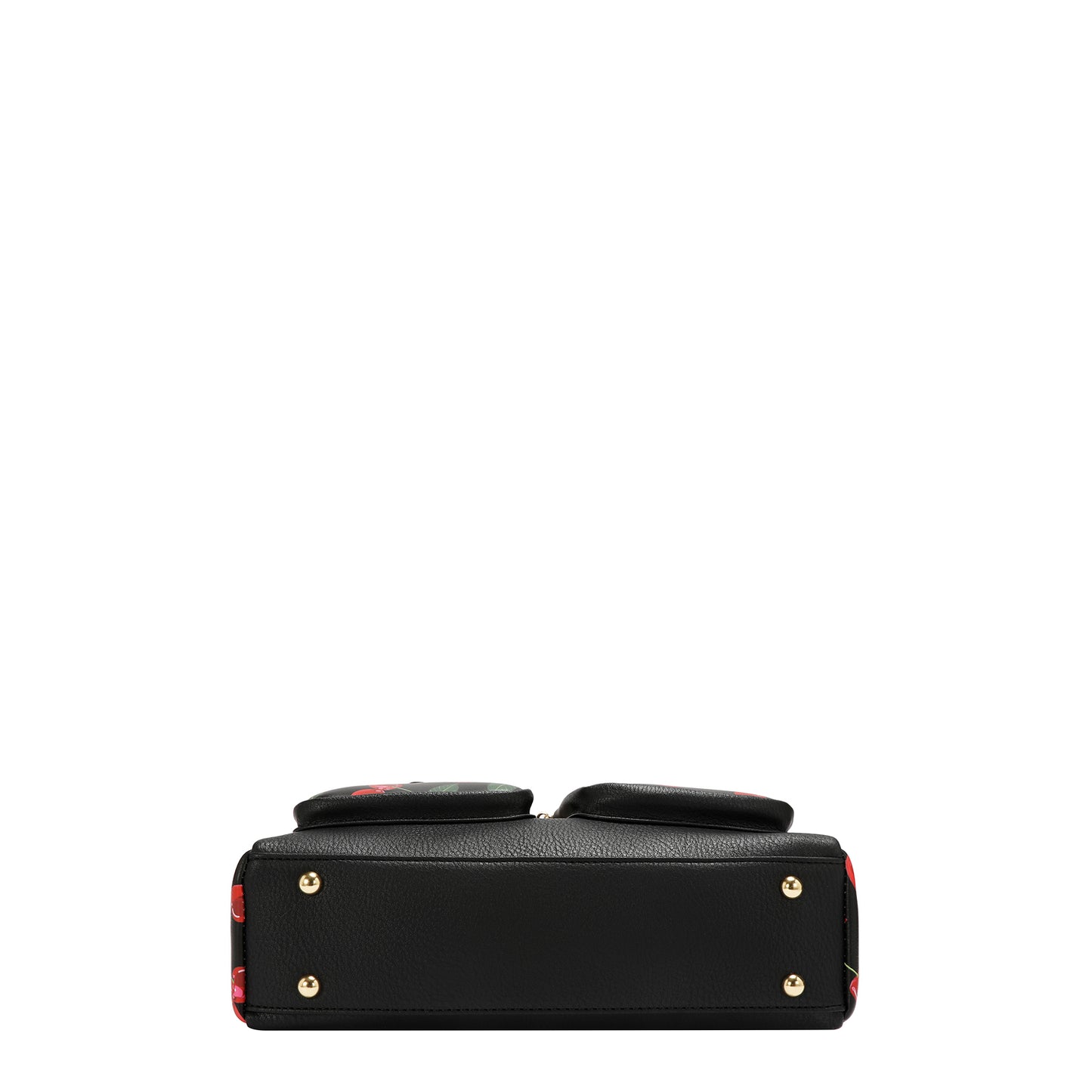 CHERRY LIPS TOTE BAG - NK13115 CHERRY LIPS BLACK