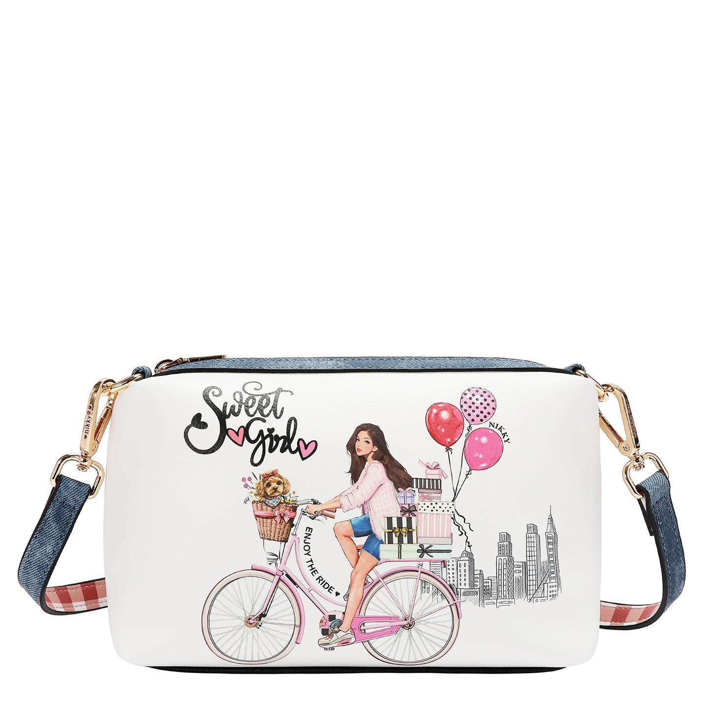 SWEET GIRL 2 PIECE TOTE BAG - nk13131 SWEET GIRL
