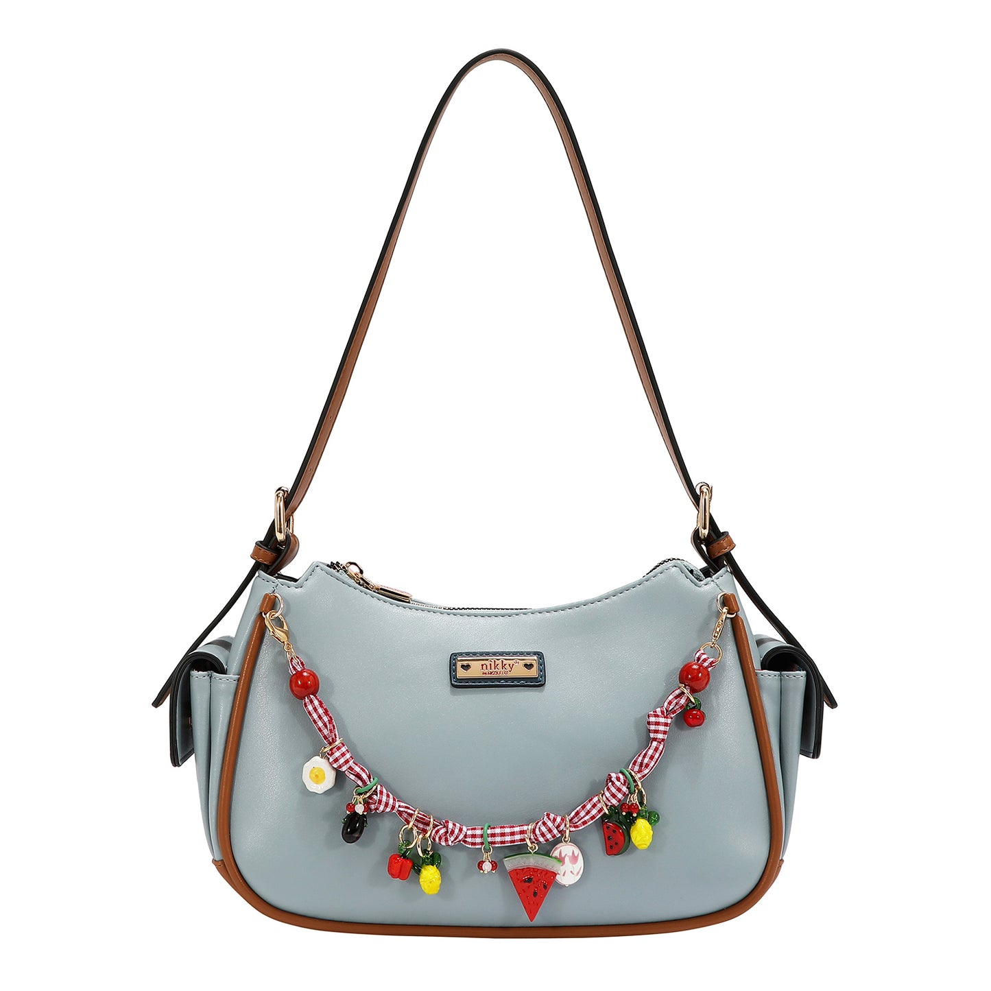 PLAYFUL CHARM SHOULDER BAG -  NK13149 WHITE / PINK / LAVENDER / BLUE