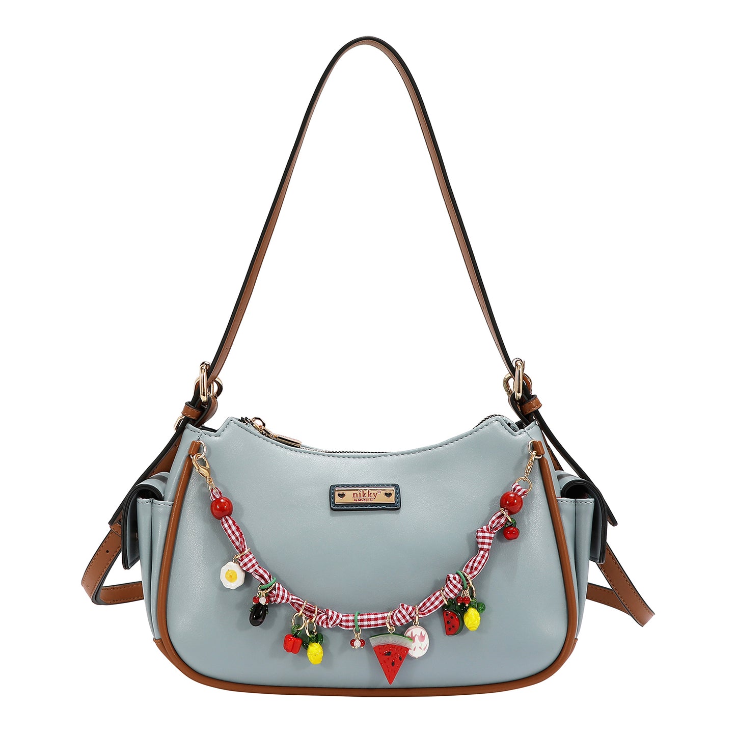 PLAYFUL CHARM SHOULDER BAG -  NK13149 WHITE / PINK / LAVENDER / BLUE