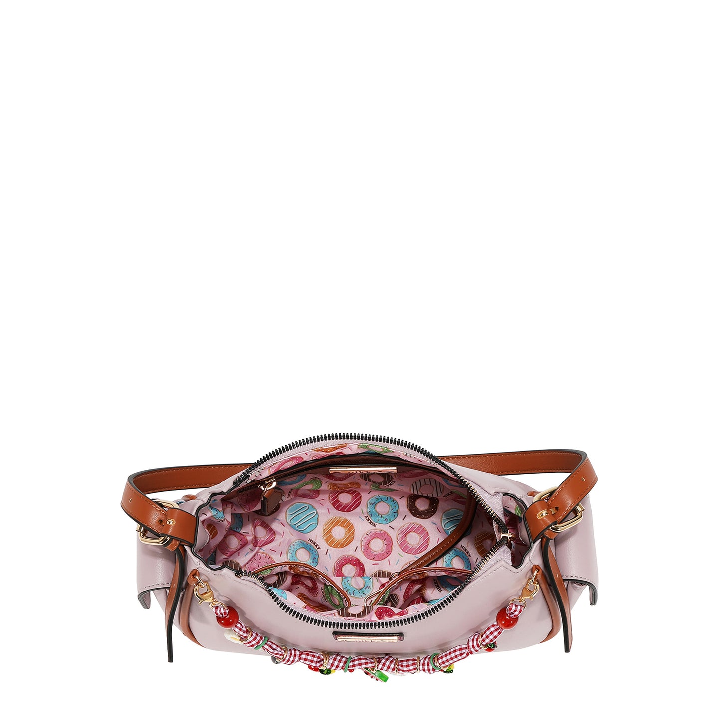 PLAYFUL CHARM SHOULDER BAG -  NK13149 WHITE / PINK / LAVENDER / BLUE