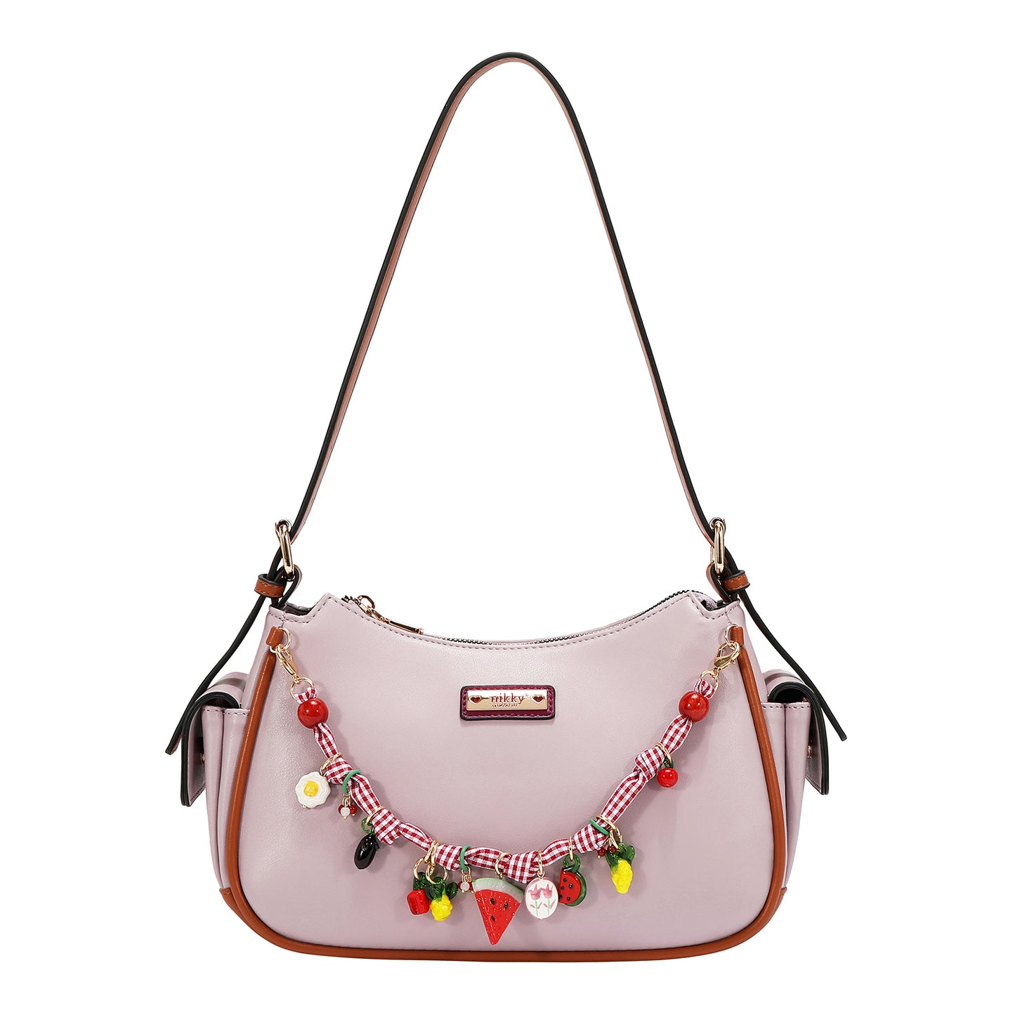 PLAYFUL CHARM SHOULDER BAG -  NK13149 WHITE / PINK / LAVENDER / BLUE