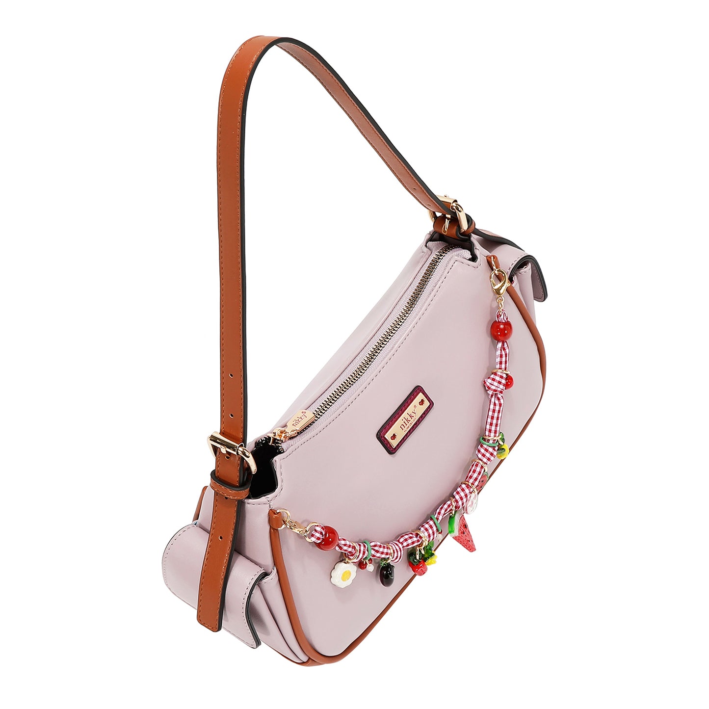 PLAYFUL CHARM SHOULDER BAG -  NK13149 WHITE / PINK / LAVENDER / BLUE